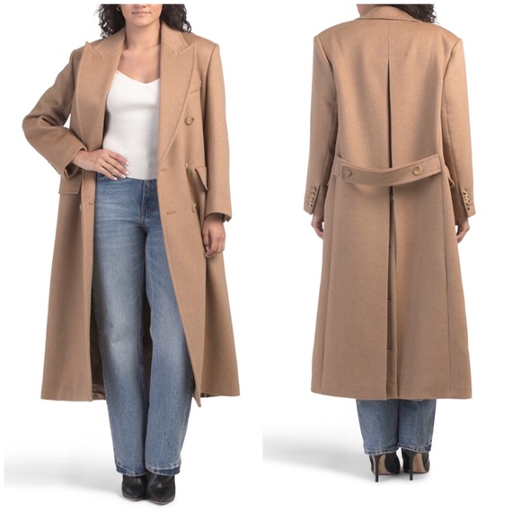 MaxMara Tan Long Coat - Picture 1 of 3